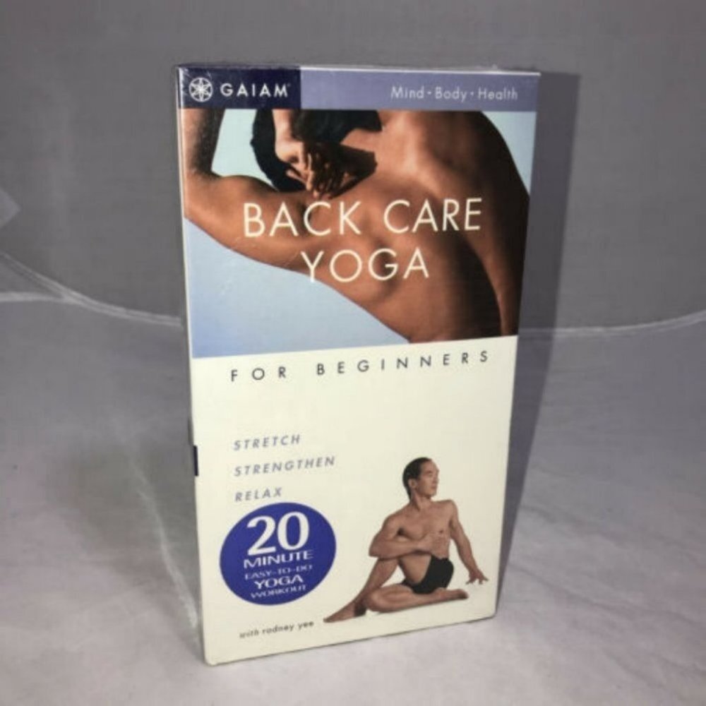 20 Minute Easy Yoga Back Care Yoga Beginners VHS new sealed